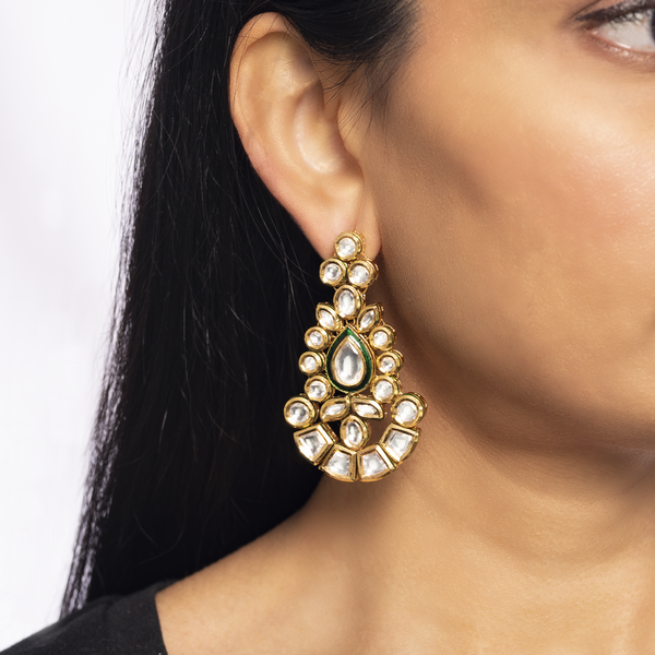 Chandni Earring Tika Set – Harani Jewels